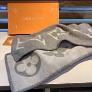 Louis Vuitton Gray Scarf - 2