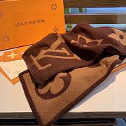 Louis Vuitton Brown Scarf - 4