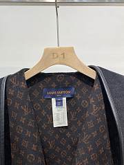 Louis Vuitton brown cashmere coat - 4