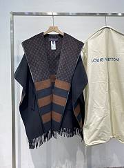 Louis Vuitton brown cashmere coat - 1