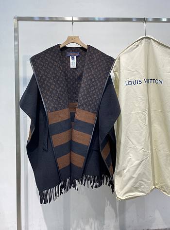Louis Vuitton brown cashmere coat