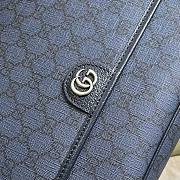 Gucci Ophidia messenger blue leather bag - 2