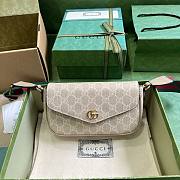 Gucci Ophidia GG Mini White Bag - 1