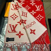 Louis Vuitton Red Essential Scarf - 6