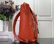 Louis Vuitton Montsouris Orange Backpack Bag - 6