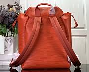 Louis Vuitton Montsouris Orange Backpack Bag - 4