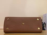 Louis Vuitton Lock It MM M22925 brown leather bag - 2