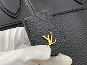 Louis Vuitton Lock It MM M22925 black leather bag - 2