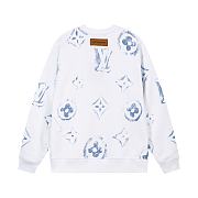 Louis Vuitton white lv logo sweater - 5