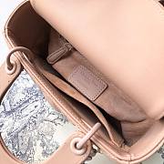 Dior lady beige matte ABC 20cm bag - 6