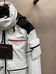 Prada technical fabric ski windbreaker coat  - 2