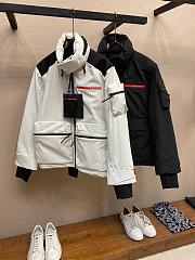 Prada technical fabric ski windbreaker coat  - 3