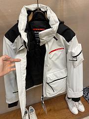 Prada technical fabric ski windbreaker coat  - 5