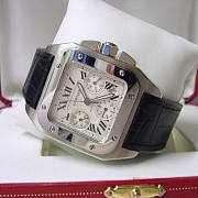 Cartier Santos 100 Stainless Steel Watch 41mm - 4