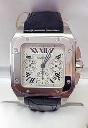 Cartier Santos 100 Stainless Steel Watch 41mm - 2