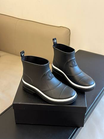 Chanel Wellington boots 