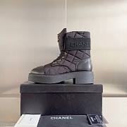 Chanel puffy black boots - 4