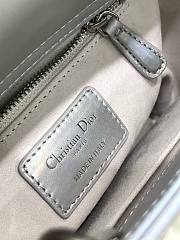 Dior ABC Lady Metallic Silver Small Bag - 2