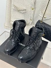 Chanel puffy black boots 02 - 3