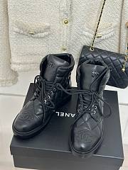 Chanel puffy black boots 02 - 4