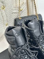 Chanel puffy black boots 02 - 5