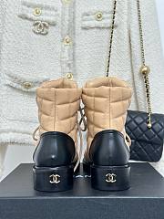 Chanel puffy beige boots 02 - 3