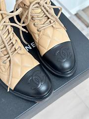 Chanel puffy beige boots 02 - 5