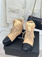 Chanel puffy beige boots 02 - 4