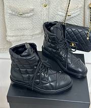 Chanel puffy black boots 02 - 2