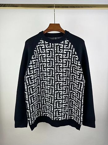 Balmain black sweater