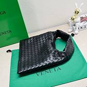 Bottega Veneta medium hop black leather bag - 5