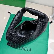 Bottega Veneta medium hop black leather bag - 3