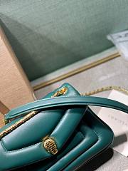 Bvlgari Serpenti Reverse Blue Shoulder Bag - 6