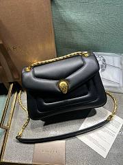 Bvlgari Serpenti Reverse Black Shoulder Bag  - 1