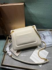 Bvlgari Serpenti Reverse White Shoulder Bag - 2