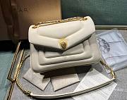 Bvlgari Serpenti Reverse White Shoulder Bag - 1