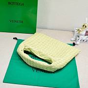 Bottega Veneta medium hop yellow leather bag  - 5