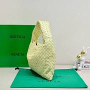 Bottega Veneta medium hop yellow leather bag  - 2