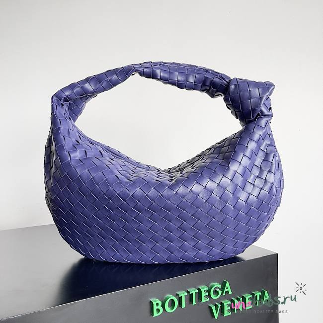 Bottega Veneta Large Ladies Jodie Hobo Purple Bag  - 1