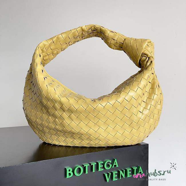 Bottega Veneta Large Ladies Jodie Hobo Yellow Bag - 1
