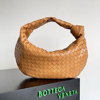 Bottega Veneta Large Ladies Jodie Hobo Brown Bag