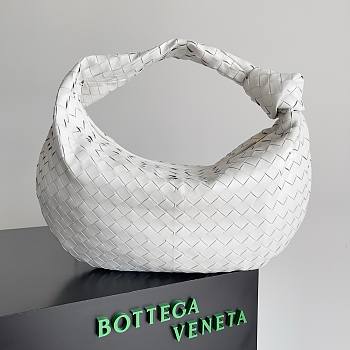 Bottega Veneta Large Ladies Jodie Hobo White Bag