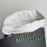 Bottega Veneta Large Ladies Jodie Hobo White Bag - 4