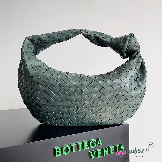 Bottega Veneta Large Ladies Jodie Hobo Green Bag - 1