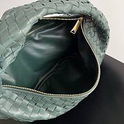 Bottega Veneta Large Ladies Jodie Hobo Green Bag - 2