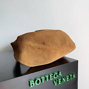 Bottega Veneta Large Ladies Jodie Hobo Brown Velvet Bag - 2