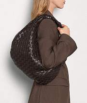 Bottega Veneta Large Ladies Jodie Hobo Dark Coffe Bag - 6