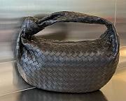 Bottega Veneta Large Ladies Jodie Hobo Dark Coffe Bag - 1