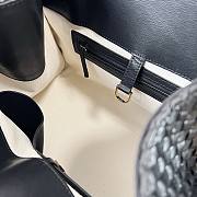 The Row Margaux 15 black faux leather tote Bag - 3