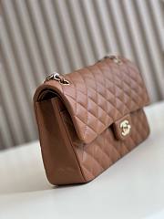 Chanel CF 25 beige lambskin gold hardware bag - 2